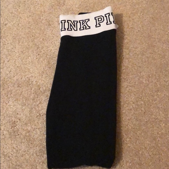 PINK YOGA LEGGINGS - Picture 1 of 4